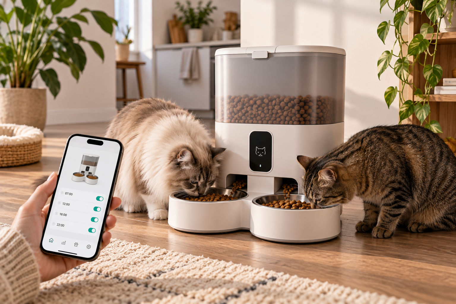 futterautmoat für katzen