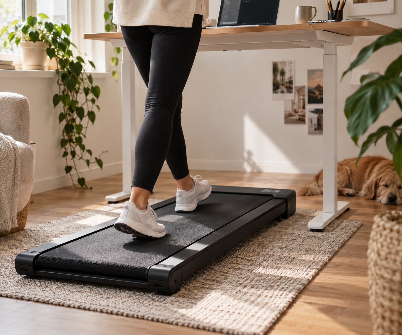 walking pad in der wohnung
