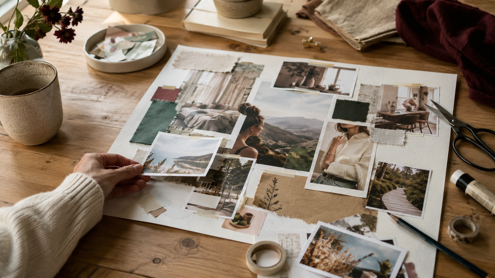 Visionboard erstellen: Anleitung, Ideen und Moodboard-Tipps