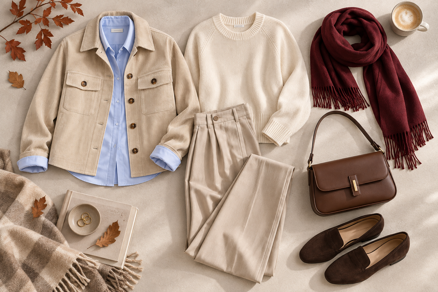 herbst outfit damen stylisch heritage look
